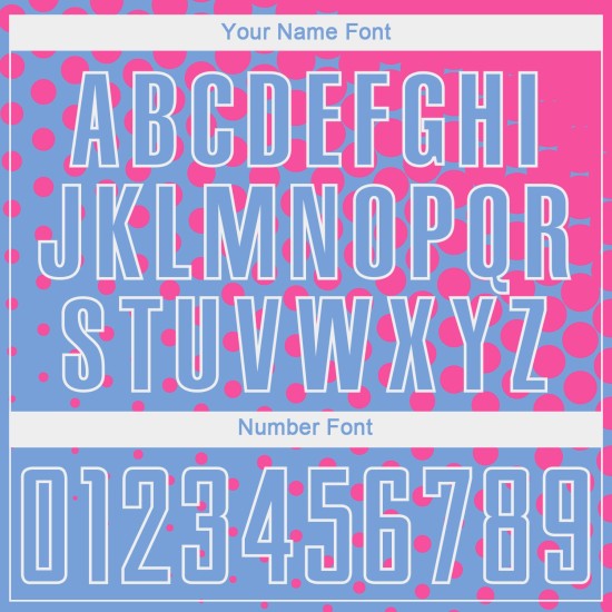 Helle benutzerdefinierte rosa-weiße Uniform blaues Trikot Fußball Sublimation