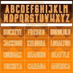 Benutzerdefinierte Sublimation Jersey Bay Soccer Braun Uniform Orange-Weiß