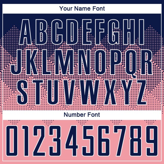 Sublimation Custom Uniform Navy-Weiß Medium Jersey Pink Fußball Sublimation Custom Uniform Navy-Weiß Medium Jersey Pink Fußball