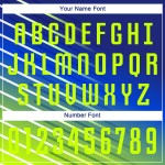 Fußball-Trikot, grün, individuell, Sublimationsuniform, Royal Neon Fußball-Trikot, grün, individuell, Sublimationsuniform, Royal Neon