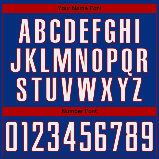 Sublimation Fade Uniform Jersey Custom Nadelstreifen Weiß-Rot Fashion Soccer Royal