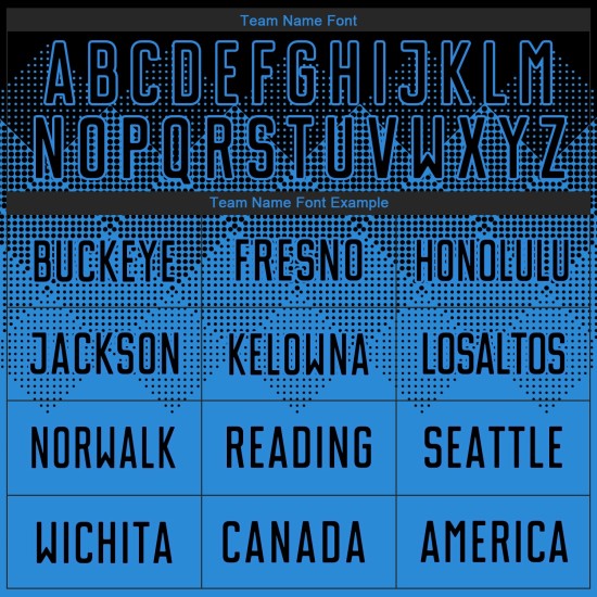 Benutzerdefinierte Sublimation Schwarz Fußball Pulver Jersey Uniform Blau Benutzerdefinierte Sublimation Schwarz Fußball Pulver Jersey Uniform Blau