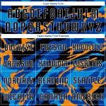 Fußball-Uniform, schwarz, individuell sublimiert, schwarzes Trikot, königsblau Fußball-Uniform, schwarz, individuell sublimiert, schwarzes Trikot, königsblau